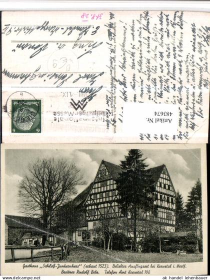 483674,Kreuztal Gasthaus Schloss Junkernhees