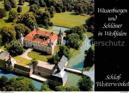 72856936 Ascheberg Herbern Fliegeraufnahme Schloss Westerwinkel Ascheberg