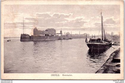 ALLEMAGNE - Rhenanie-du-Nord-Westphalie - CREFELD - Rheinhafen