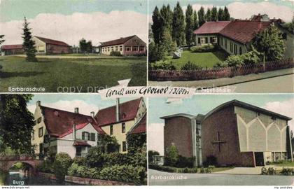 Gleuel Huerth NRW Barbaraschule Jugendheim Burg Barbarakirche