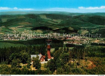 Kreuztal Westfalen Fliegeraufnahme Berggasthof Kindelsberg