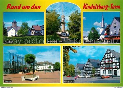 Kreuztal Westfalen Kindelsberg Turm Krombach Hilchenbach Forndorf