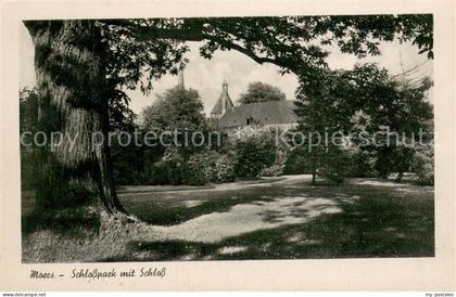 Moers Moers Schlosspark mit Schloss