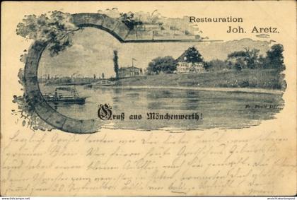 Passepartout CPA Meerbusch am Niederrhein, Gut Mönchenwerth, Restauration