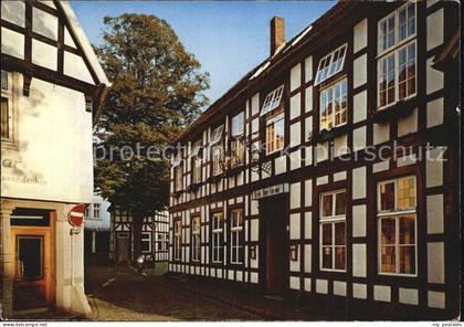 Tecklenburg Steinfurt NRW Fachwerkhaeuser