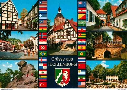 Tecklenburg Steinfurt NRW Stadtansichten