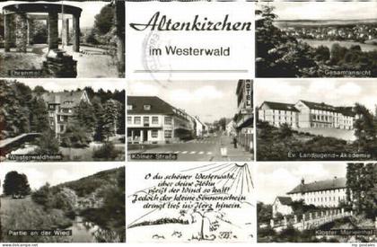 70118995 Altenkirchen Westerwald Altenkirchen Ehrenmal Westerwaldheim Kloster Ma