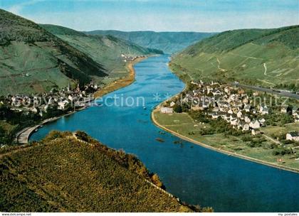 Alf Bullay Mosel Fliegeraufnahme