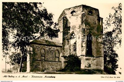 Alf Bullay Mosel Klosterruine Marienburg