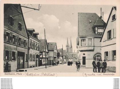 ALLEMAGNE - S01070 - Bellheim - Pfalz - Grande Rue - Hauptstrabe -