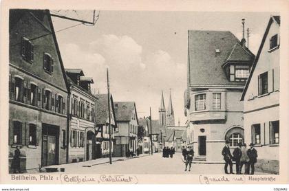 ALLEMAGNE - S01070 - Bellheim - Pfalz - Grande Rue - Hauptstrabe - L1