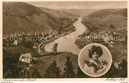 Bullay Mosel Fliegeraufnahme Alf Bullay