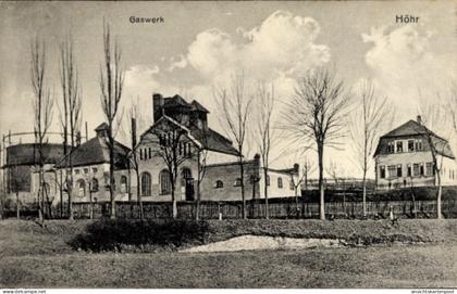 CPA Höhr Grenzhausen im Westerwald, Gaswerk