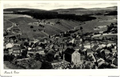 CPA Konz an der Mosel, Fliegeraufnahme