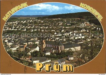 Pruem Eifel Fliegeraufnahme