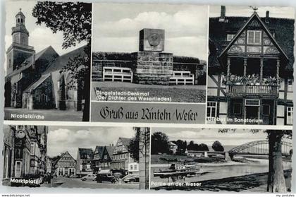 Rinteln Weser Niedersachsen