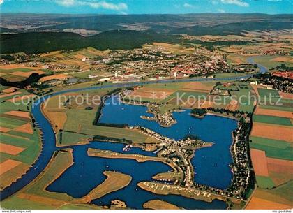 Rinteln Weser Niedersachsen Fliegeraufnahme