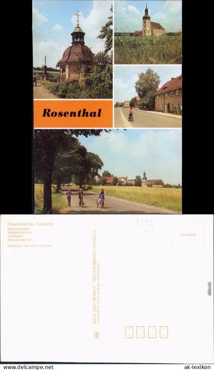 Rosenthal-Bielatal Marienbrunnen, Wallfahrtskirche, Teilansicht, Blick   1988