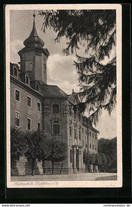AK Rossleben a. U., Klosterschule mit Turm