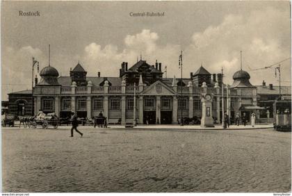 Rostock - Central-Bahnhof - Feldpost ÜK Rostock