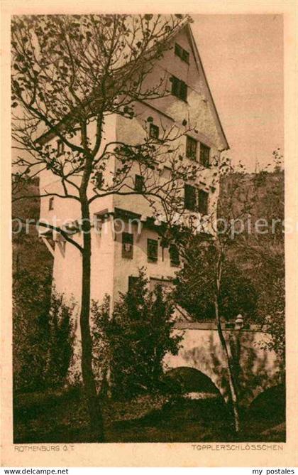 Rothenburg Tauber Topplerschloesschen