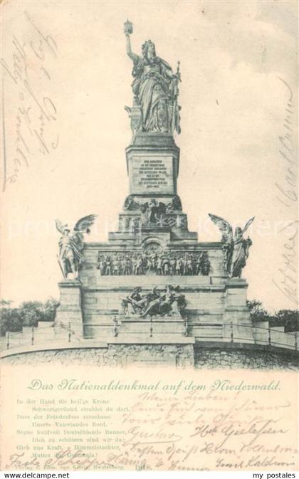 Niederwalddenkmal Ruedesheim Monument