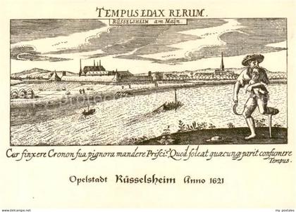 Ruesselsheim Main Opelstadt Ruesselsheim anno 1621