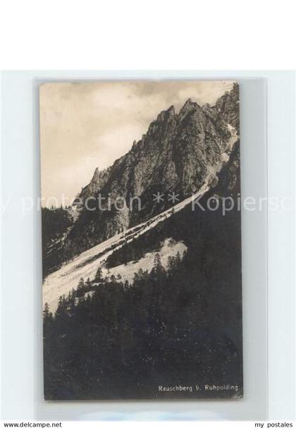 Ruhpolding Bayern Rauschberg Chiemgauer Alpen
