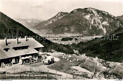 Ruhpolding Steinbergalm mit Rauschberg Chiemgauer Alpen