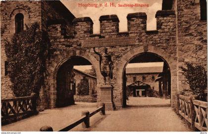 CPA Saalburg Homburg v.d.H., Saalburg-Eingang GERMANY (931449)