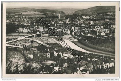 Saarbrücken - Gesamtansicht - Foto-Ansichtskarte - Verlag P. Krämer Saarbrücken
