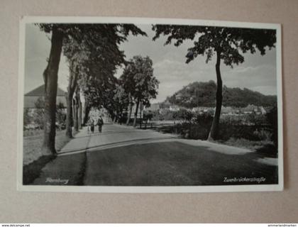 Homburg Saar, Zweibrückerstrasse, gelaufen 1942