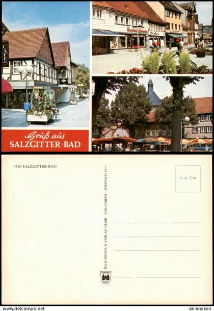 Ansichtskarte Salzgitter Mehrbildkarte von Salzgitter-Bad 1990