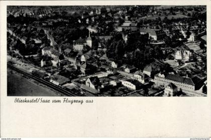 CPA Blieskastel im Saarpfalz Kreis, Luftaufnahme