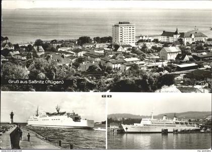 Sassnitz Ostseebad Ruegen Faehrschiff Skane Sassnitz