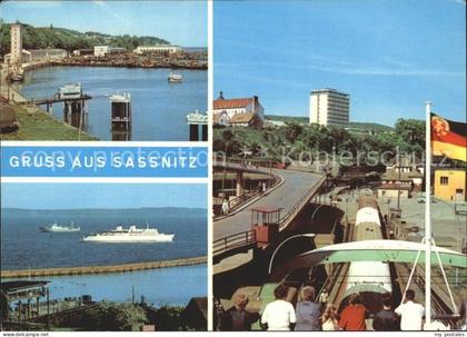 Sassnitz Ostseebad Ruegen Fischerhafen MS Sassnitz