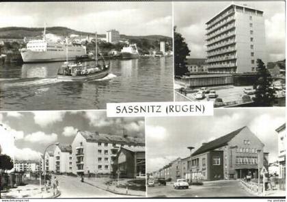 Sassnitz Ostseebad Ruegen Sassnitz Hafen Ruegen Hotel  x 1980