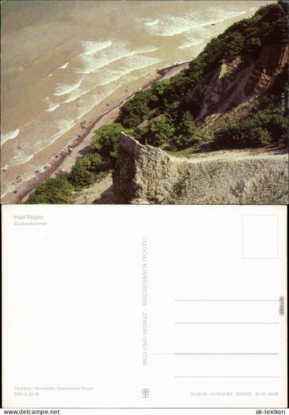 Stubbenkammer Sassnitz Saßnitz Stubbenkammer Ansichtskarte 1983