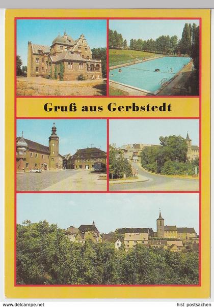 (102580) AK Gerbstedt, Mehrbildkarte 1988