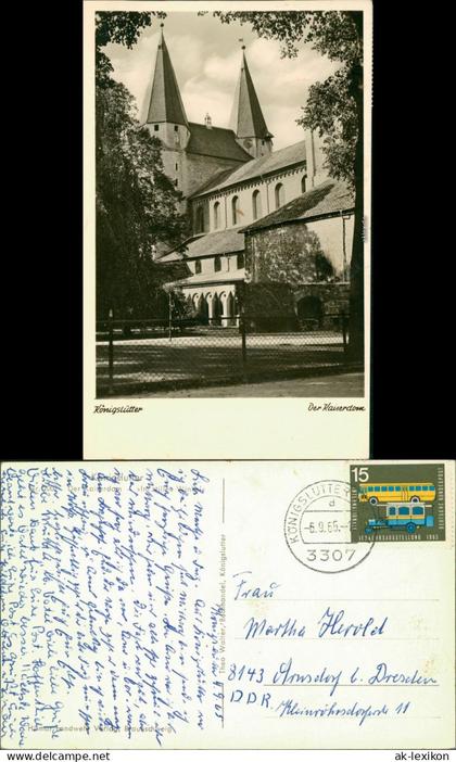 Ansichtskarte Königslutter (Elm) Kaiserdom (Königslutter) 1965