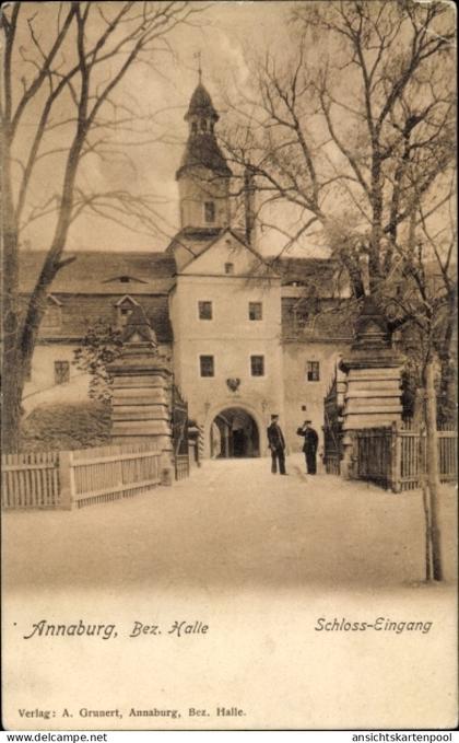 CPA Annaburg Saxe Anhalt, Schloss