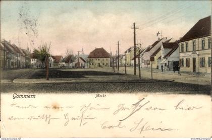 CPA Gommern Saxe Anhalt, Marktplatz