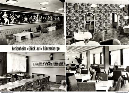 CPA Güntersberge Harzgerode am Harz, Ferienheim Glück auf, VEB Braunkohlenwerk Sobottka Röblingen
