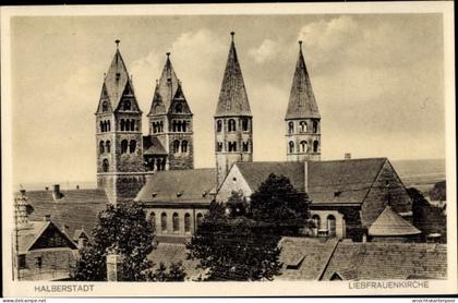 CPA Halberstadt Saxe Anhalt, Liebfrauenkirche
