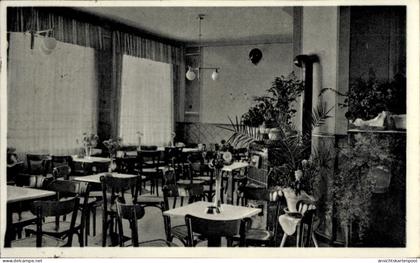 CPA Oberröblingen Röblingen am See Mansfelder Land, Café Osterloh