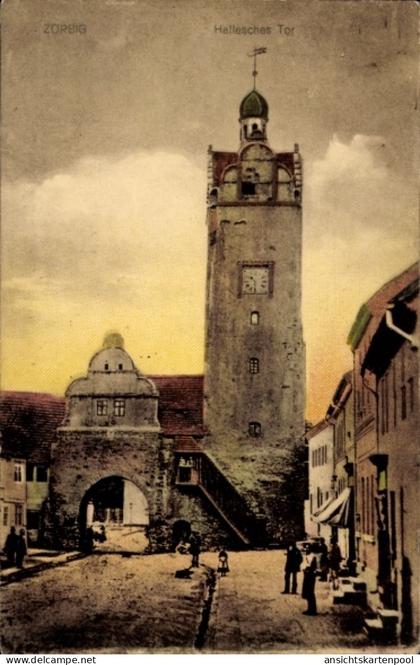 CPA Zörbig in Anhalt, Hallesches Tor
