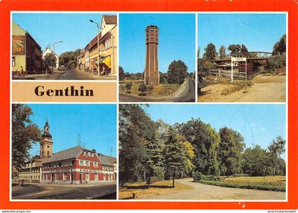 Genthin Mehrbildkarte gl1990 #173.204