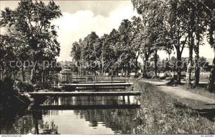 Kalbe Milde Partie an der Milde Bruecke