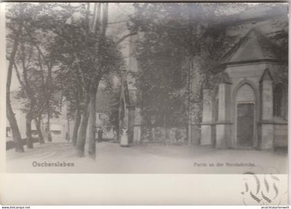 Oschersleben (Bode), Partie an der Nicolaikirche ngl #G5645