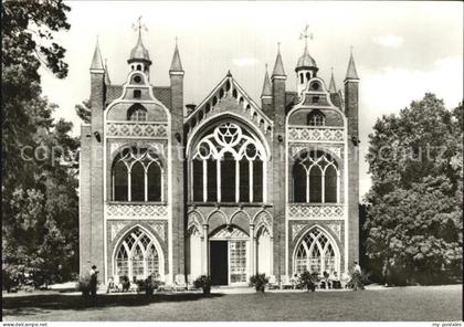 Woerlitz Gotisches Haus Gartenseite